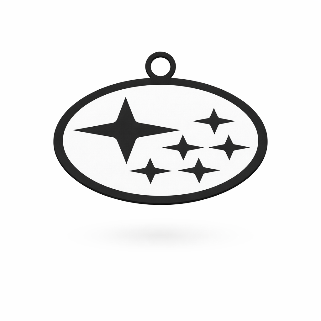 Logo Subaru - Brelok do kluczy