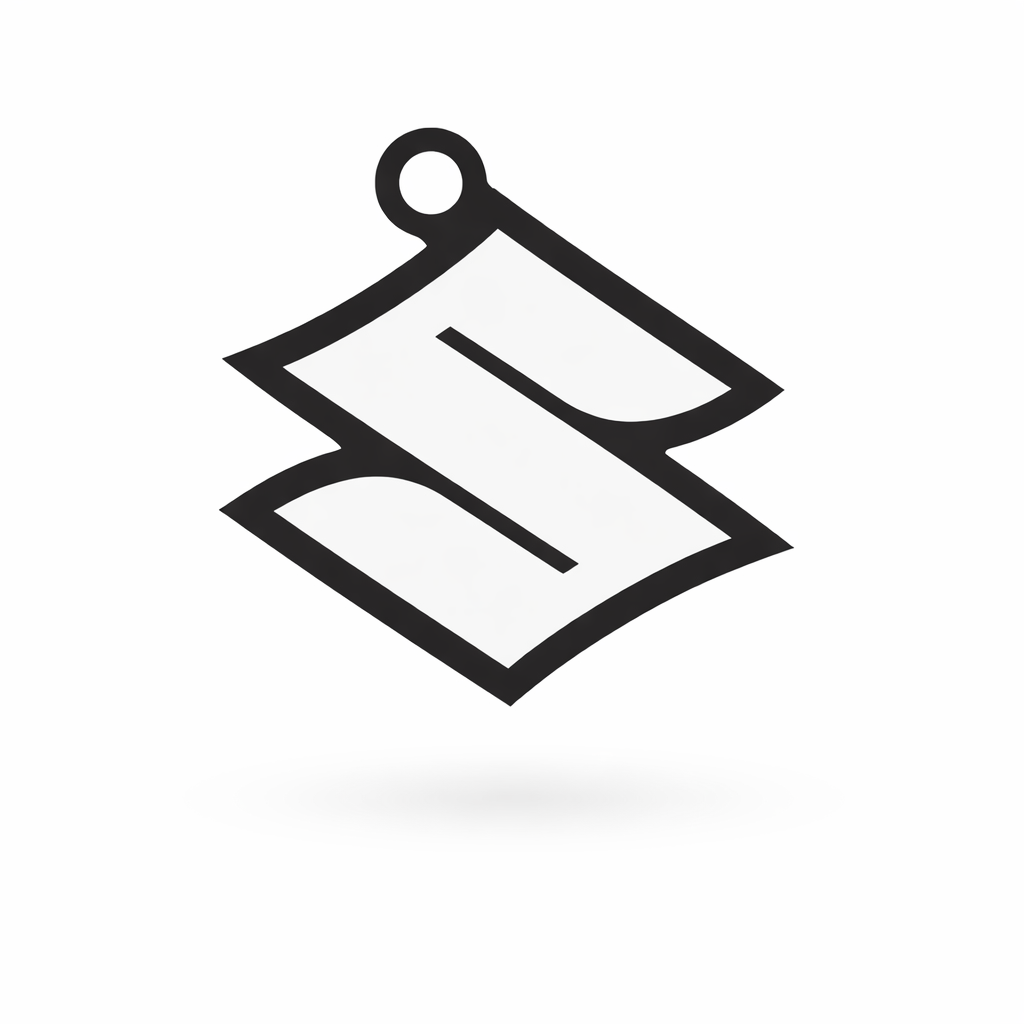 Logo Suzuki - Brelok do kluczy