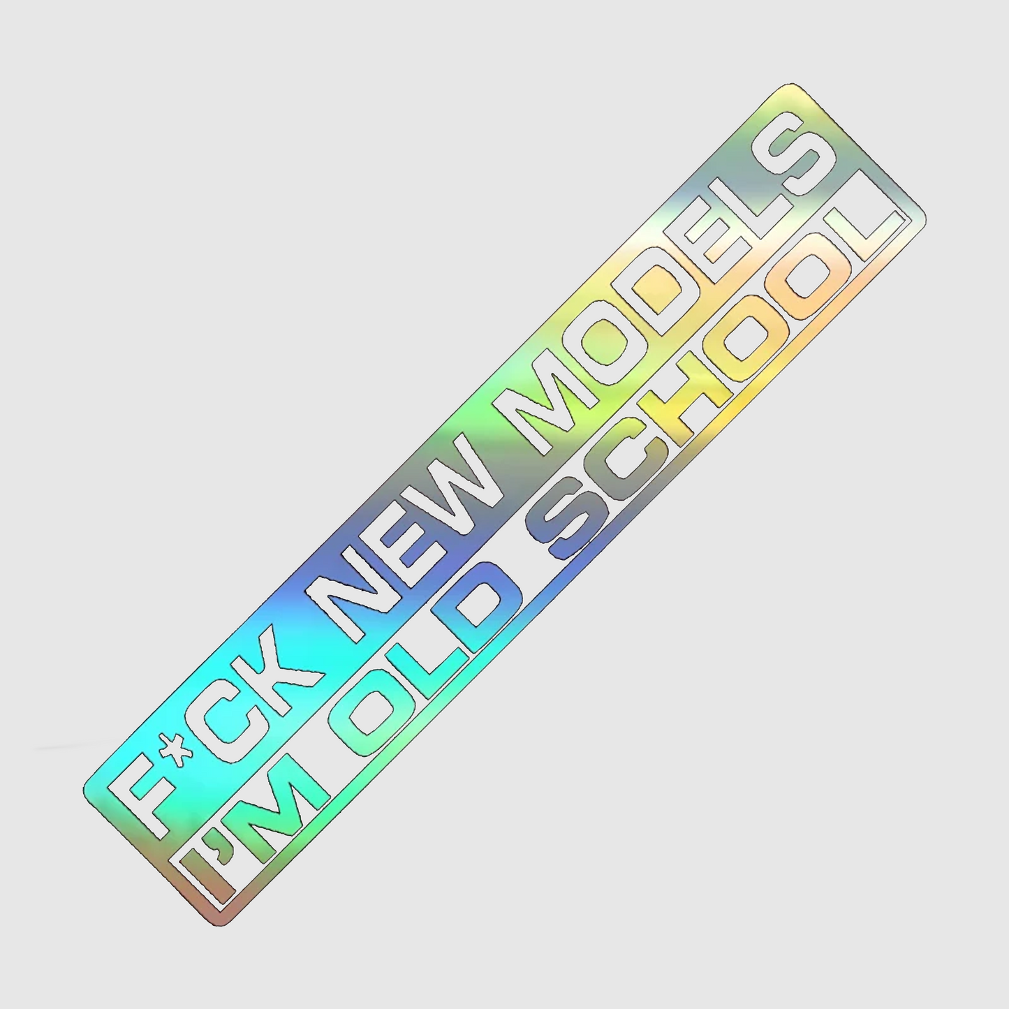 F*ck New Models Naklejka