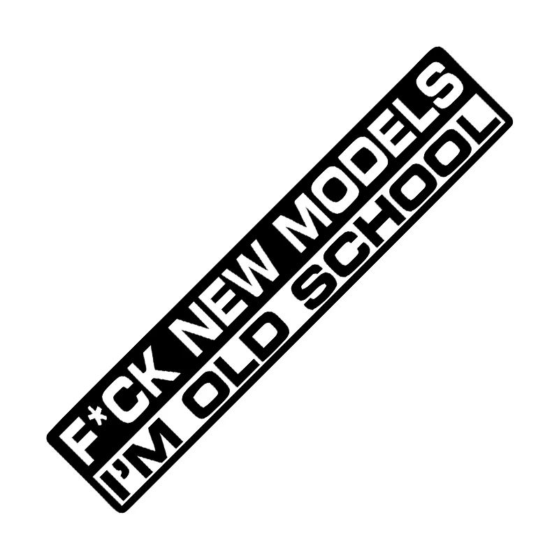 F*ck New Models Naklejka