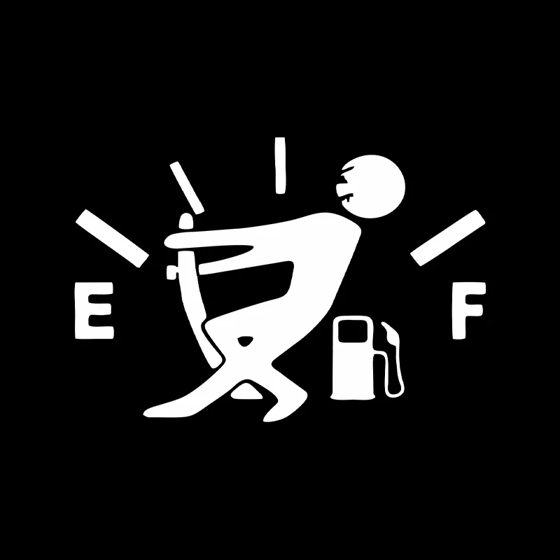 Low Fuel Naklejka