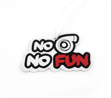 Zawieszka zapachowa do samochodu No Turbo No Fun