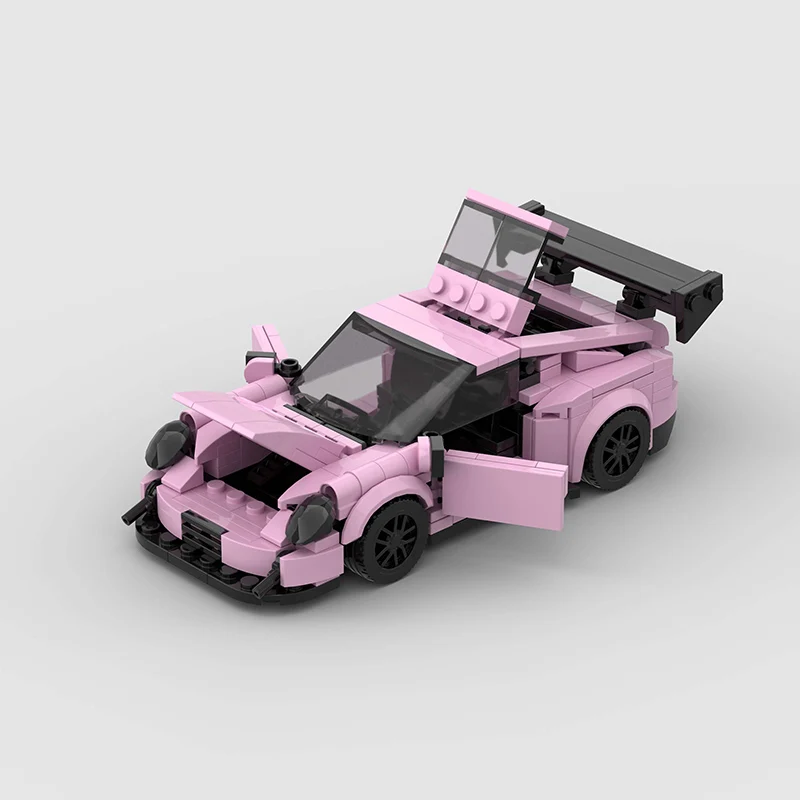 Porsche 911 GT2 Rs Pink/Red/Grey