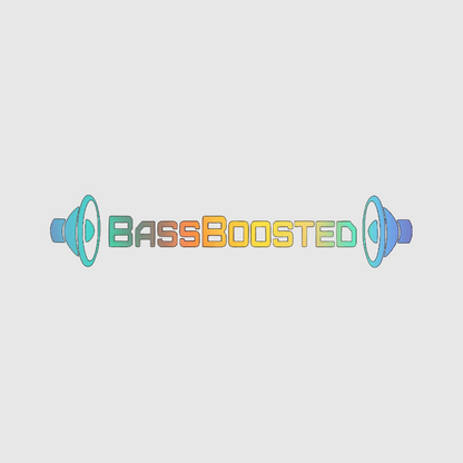 Bass Boosted Naklejka