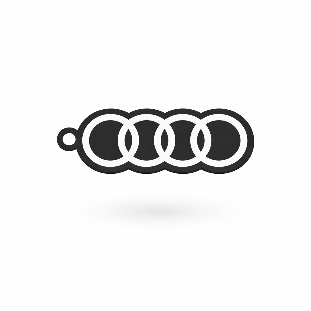 Logo Audi - Brelok do kluczy