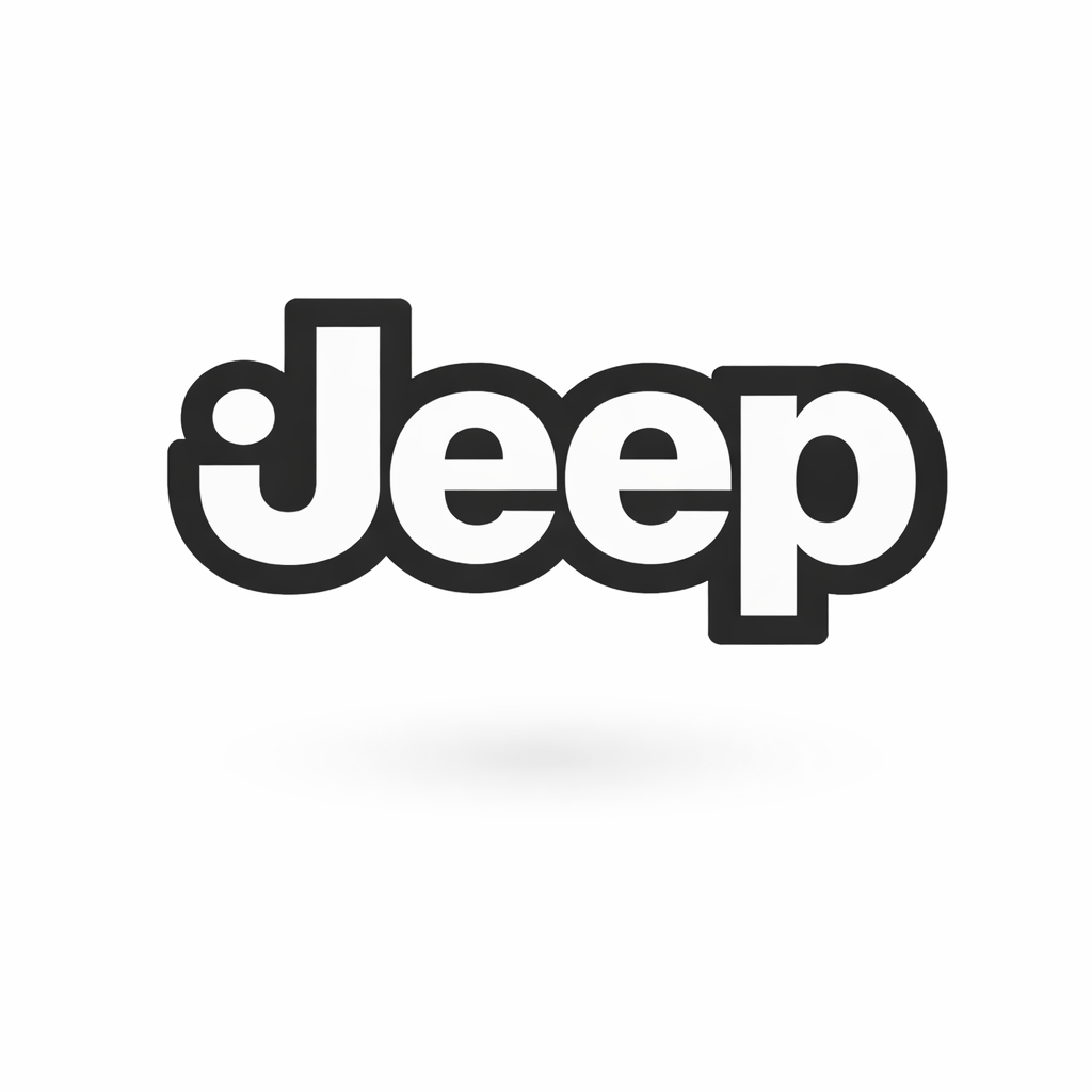Logo Jeep - Brelok do kluczy