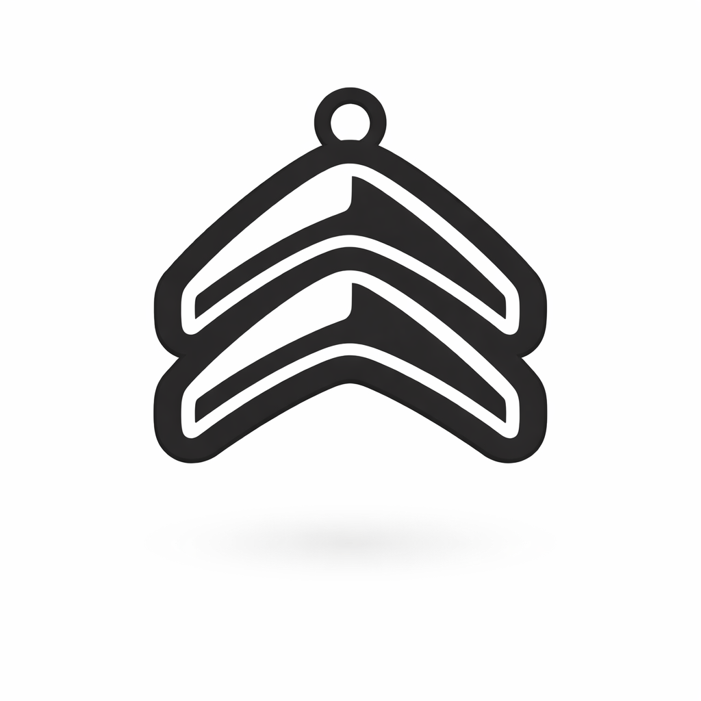 Logo Citroen - Brelok do kluczy