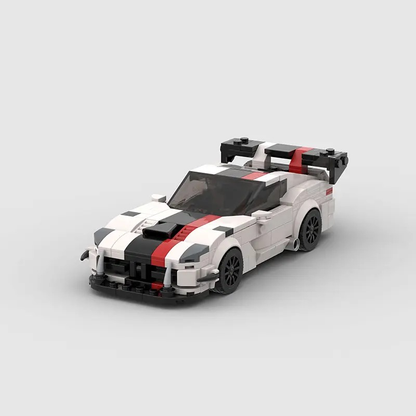 Dodge Viper White/Black-Orange