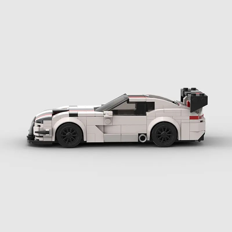 Dodge Viper White/Black-Orange