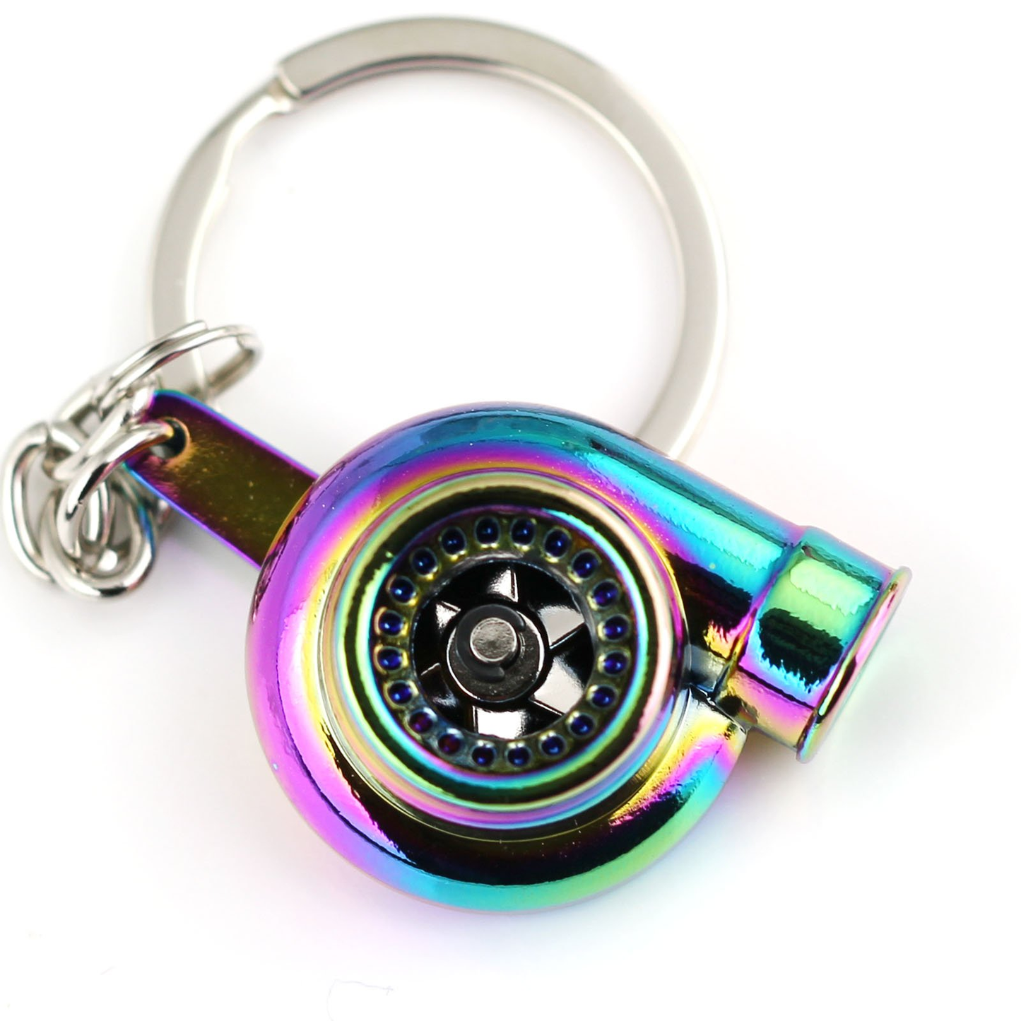 Mini Turbocharger Multicolor Keychain