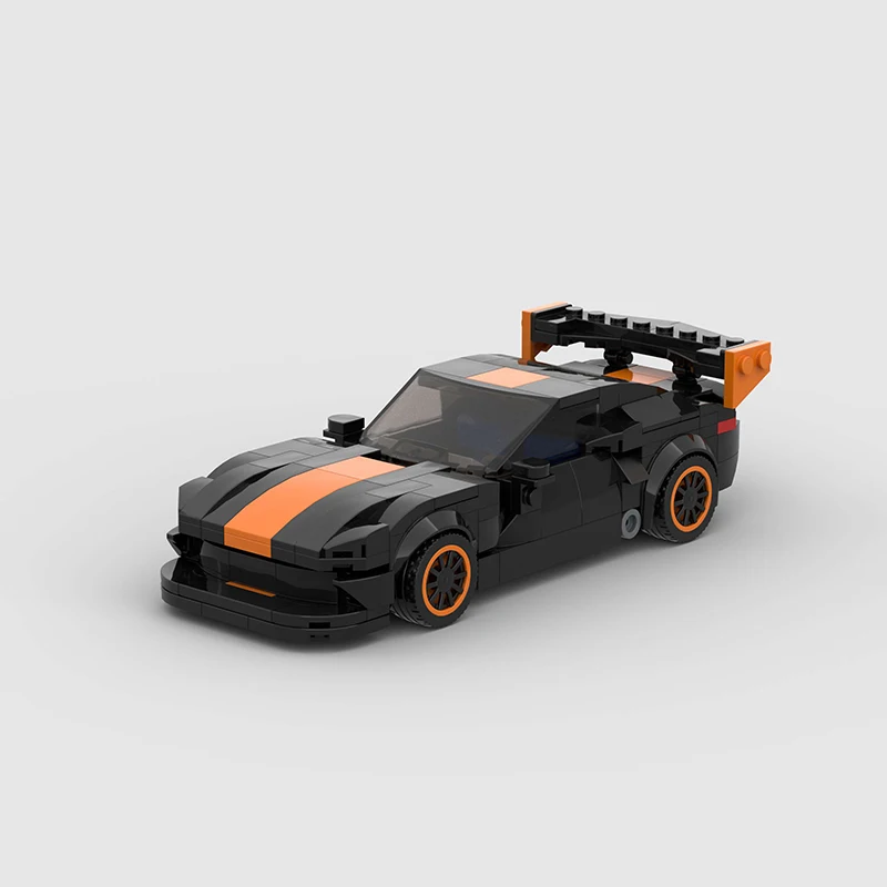 Dodge Viper White/Black-Orange
