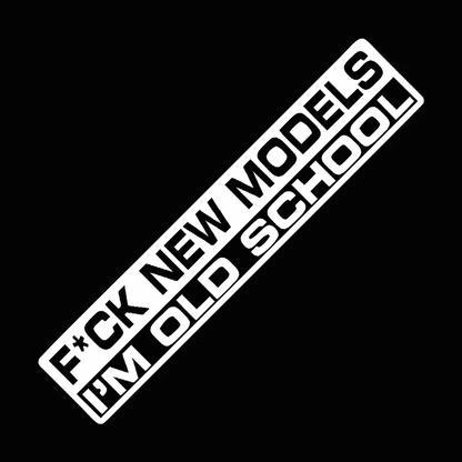 F*ck New Models Naklejka
