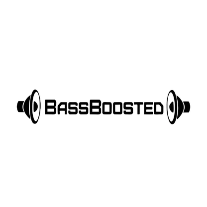 Bass Boosted Naklejka