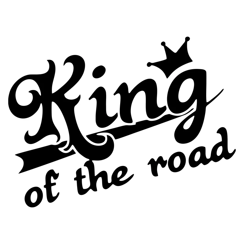 King Of The Road Naklejka