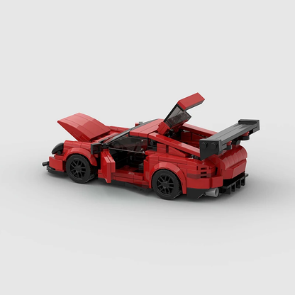 Porsche 911 GT2 Rs Pink/Red/Grey