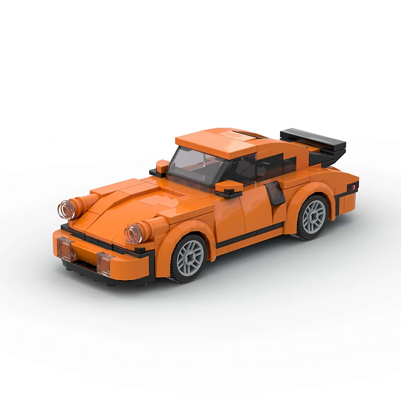 Porsche 911 Classic White/Orange