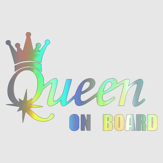 Queen On Board Naklejka